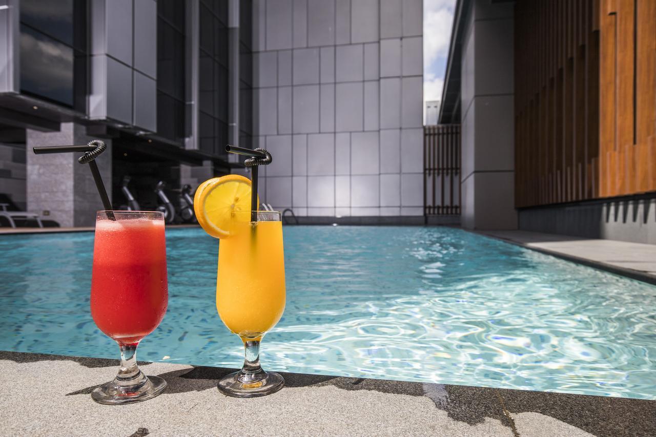 카이사르 메트로 타이베이 호텔 외부 사진 Pool at the hotel